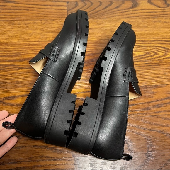 LOFT Penny Loafers in Black size 5.5 - Picture 9 of 15
